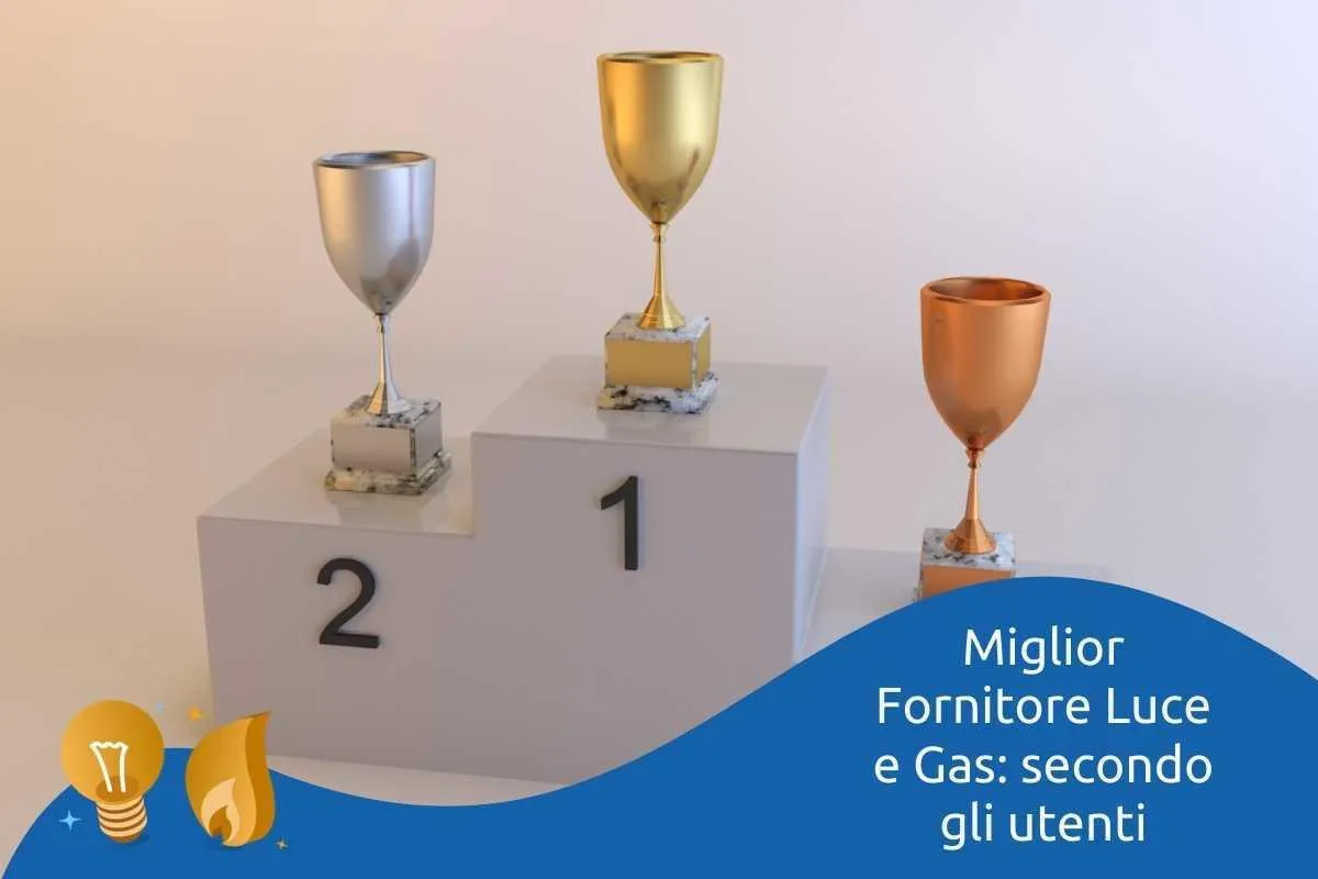 Classifica e recensioni dei migliori fornitori di luce e gas del mercato libero